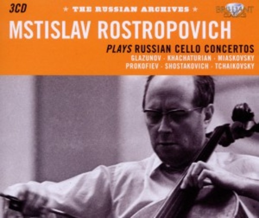 Mstislav Rostropovich – Plays Russian Cello Concertos
