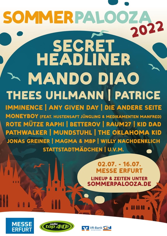 Ein eigenes Event der Messe Erfurt: das SommerPalooza-Festival