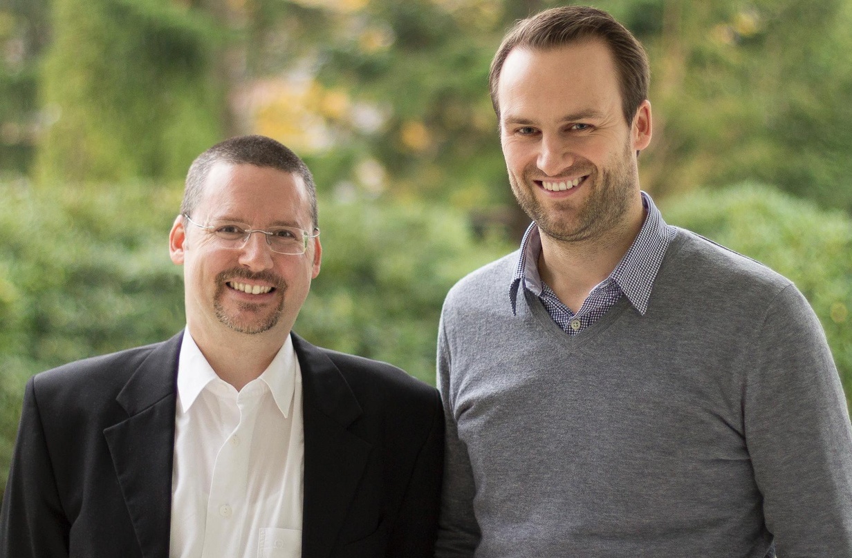 Arbeiten an einem digitalen Assistenten für Musikmanager: Wolfram Schroers (links) und Johannes Ripken