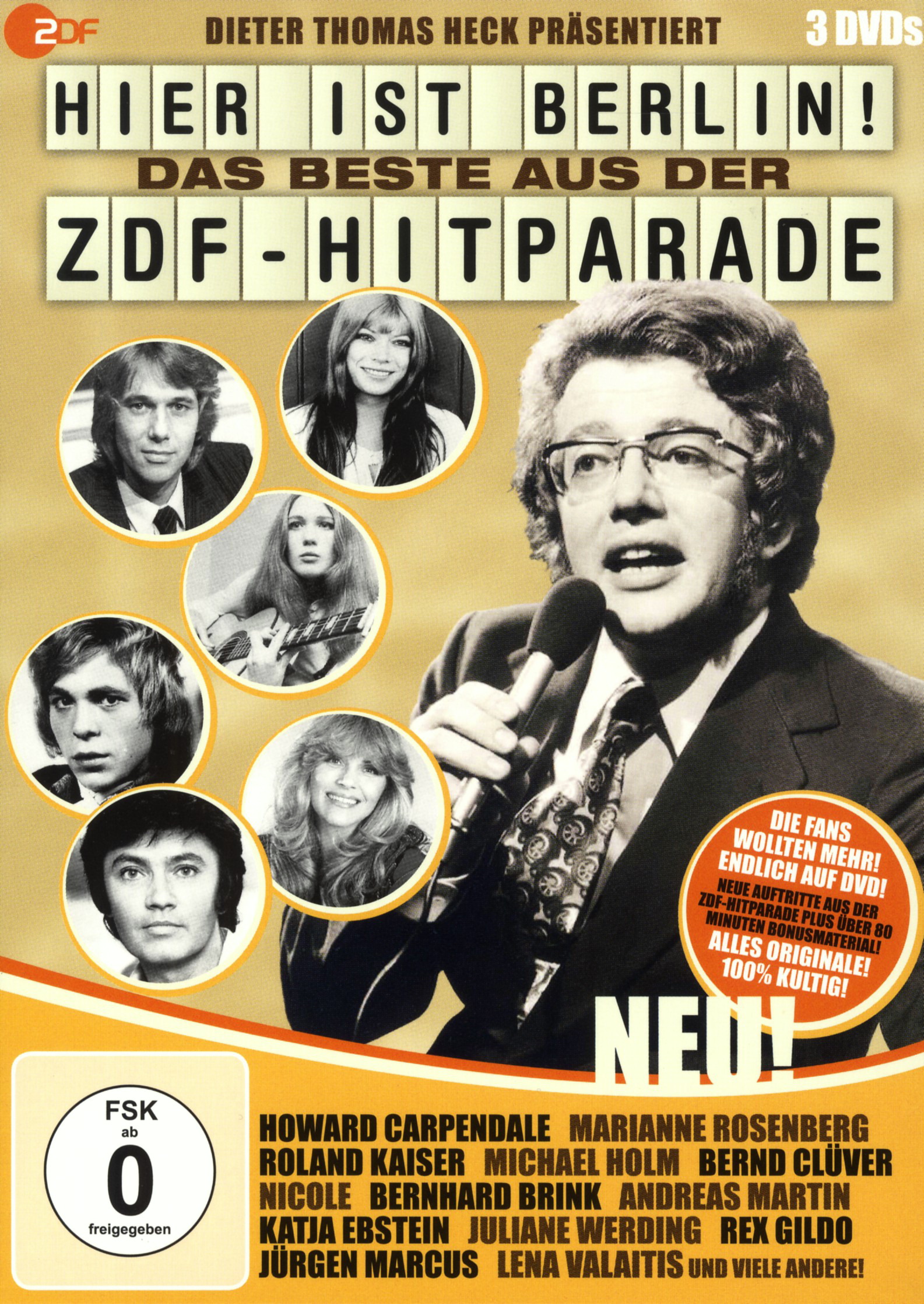 Diverse – Hier ist Berlin! - Das Beste aus der ZDF-Hitparade