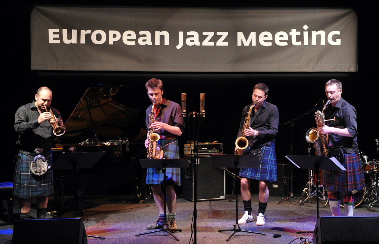 Traten beim European Jazz Meeting im Rahmen der jazzahead! auf: die Formation Brass Jaw