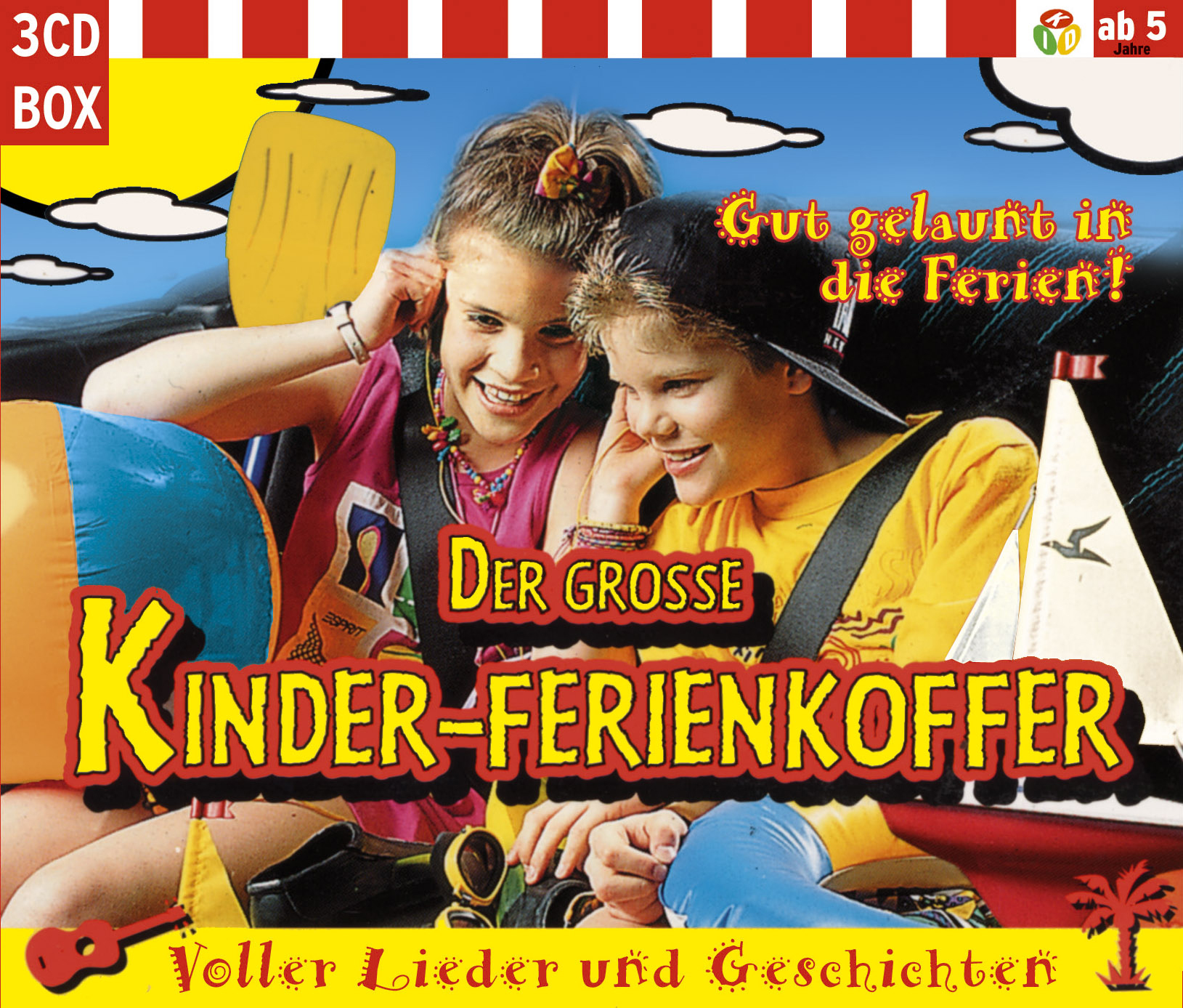 Diverse – Der grosse Kinder-Ferienkoffer - Gut gelaunt in die Ferien!