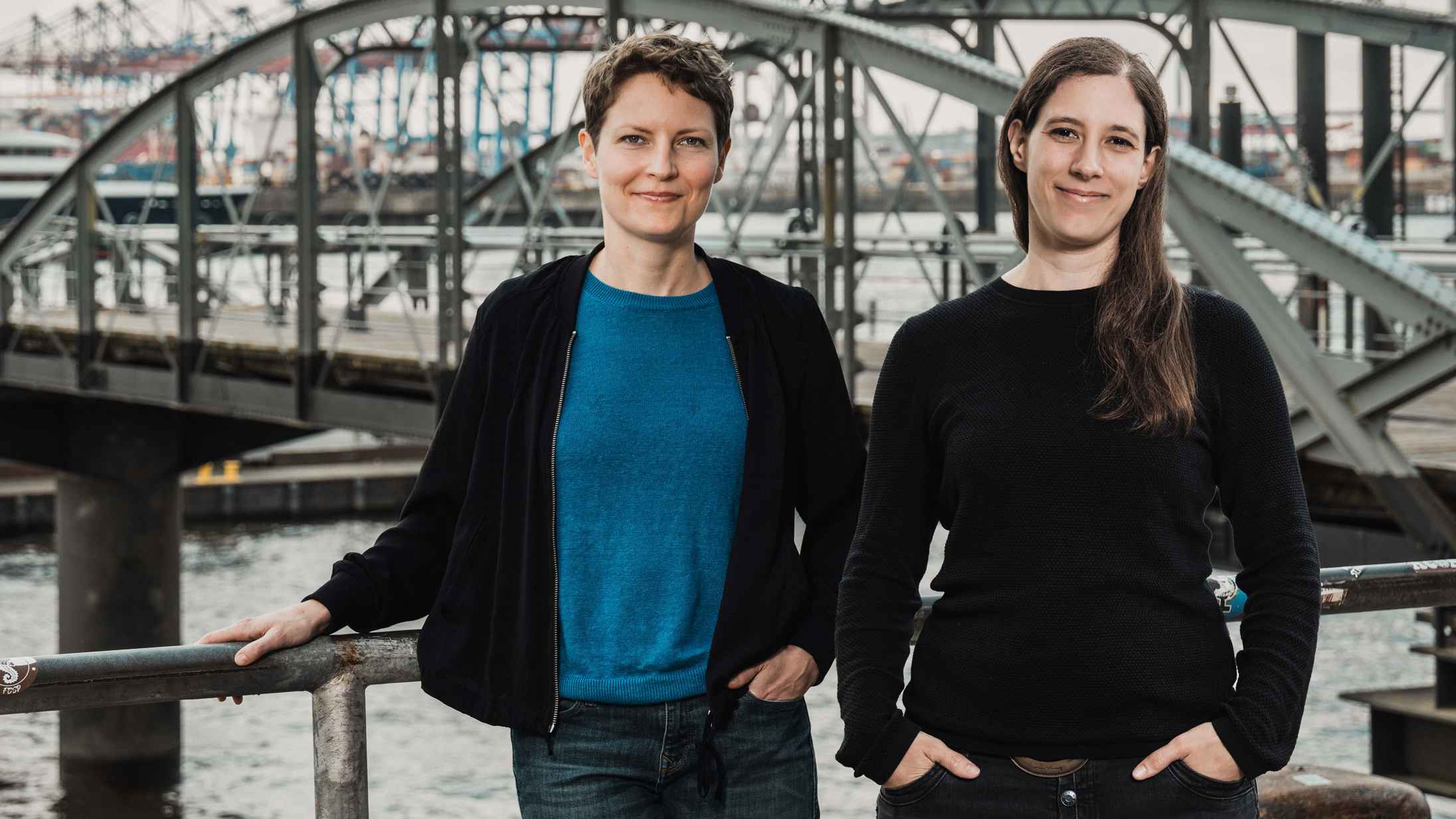 Neu beim Verlag Hörbuch Hamburg: Lisa Busch (links) und Bianca Römmer.