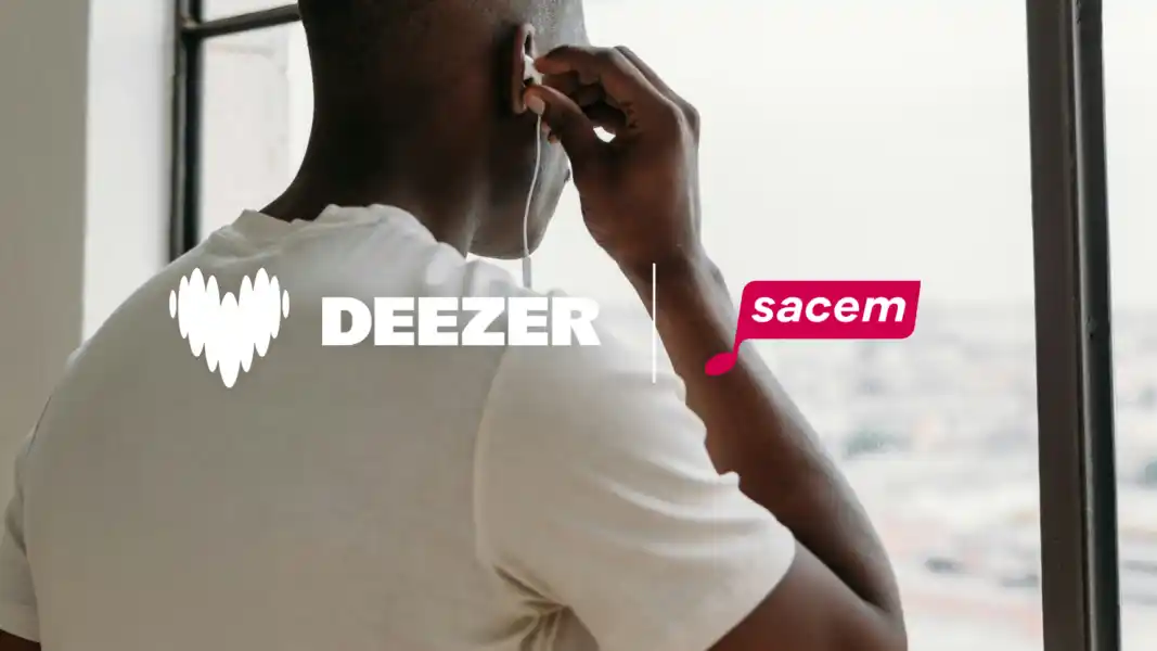 Bündeln Kräfte für die Vergütung von der Urheber:innen: Deezer und SACEM.