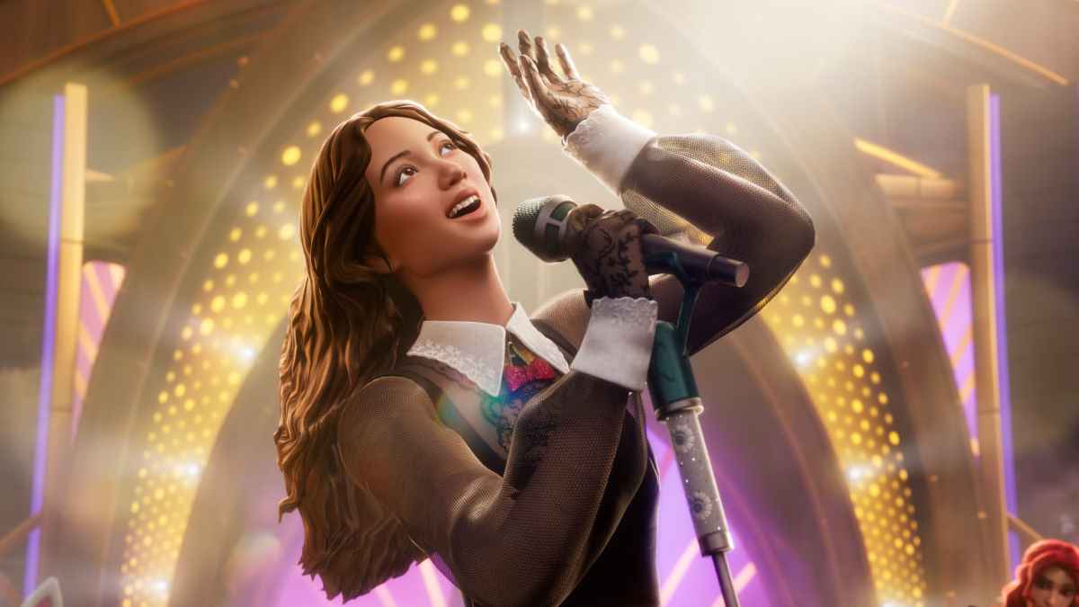 Jüngst noch "IRL" beim Coachella, nun als digitaler Avatar bei Fortnite: Laufey.