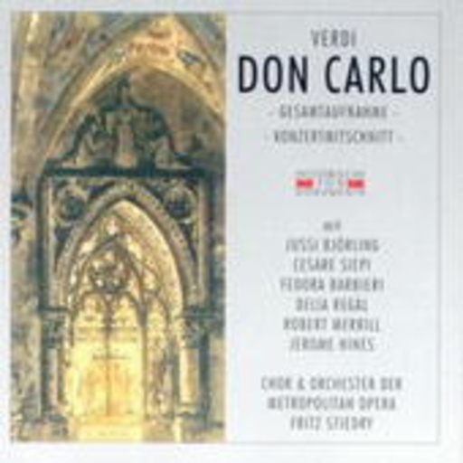 Fedora Barbieri/Fritz Stiedry – Don Carlo (GA 1950 aus New York)