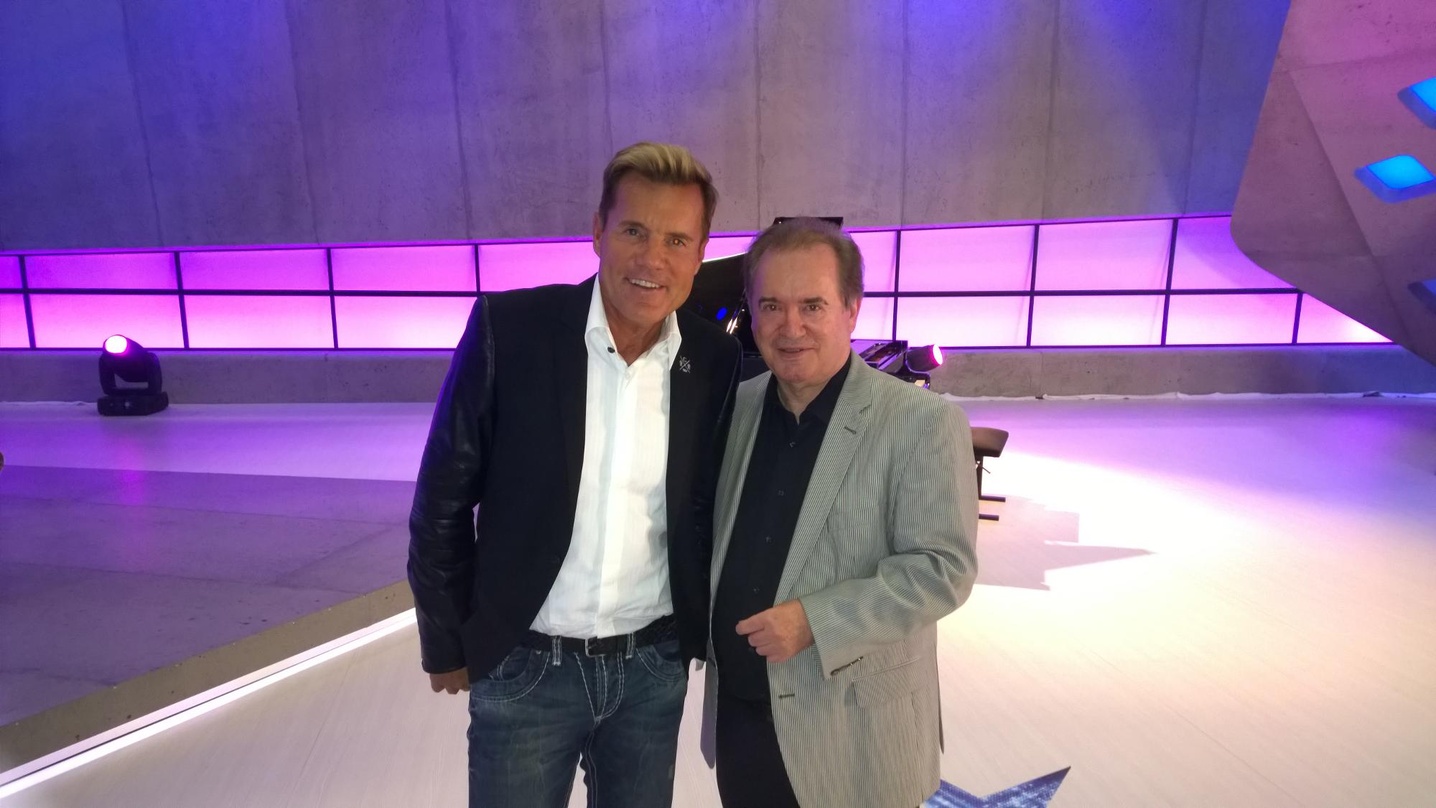 Trafen sich auf Tour: Dieter Bohlen (links) und Maxi-Media-Chef Jürgen Hohmann
