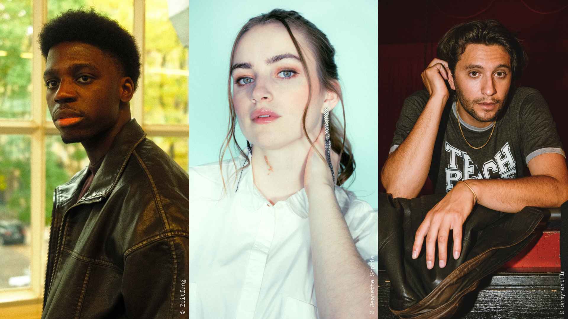 Stehen bei Just Singed! auf der Bühne (von links): Benny Dia, Anne Mosters und Lyas.