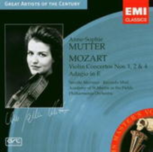 Anne-Sophie Mutter – Violin Concertos Nos. 1, 2 & 4 (Great Artists Of The Century)