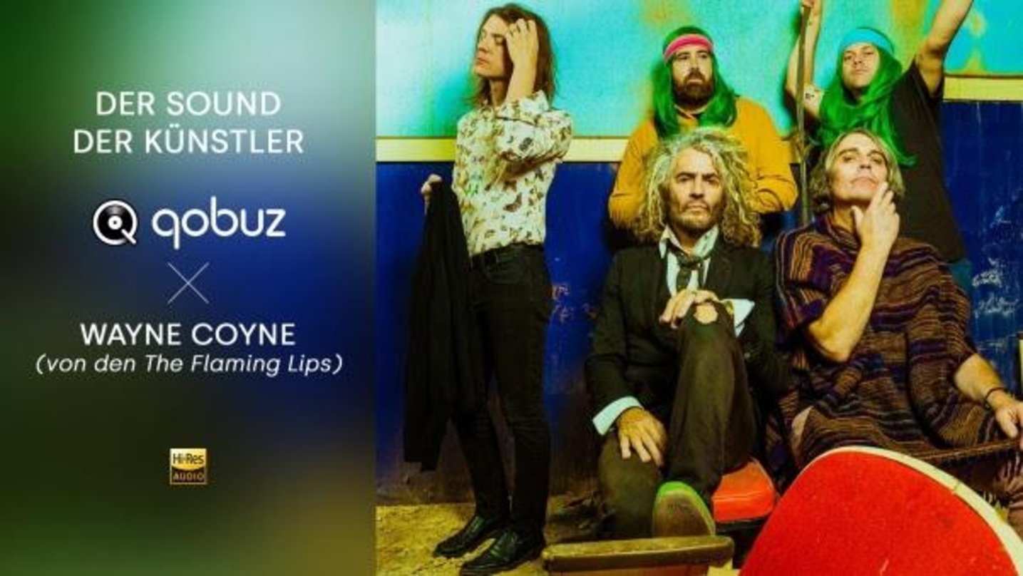 Arbeiten künftig zusammen: Qobu und Wayne Coyne