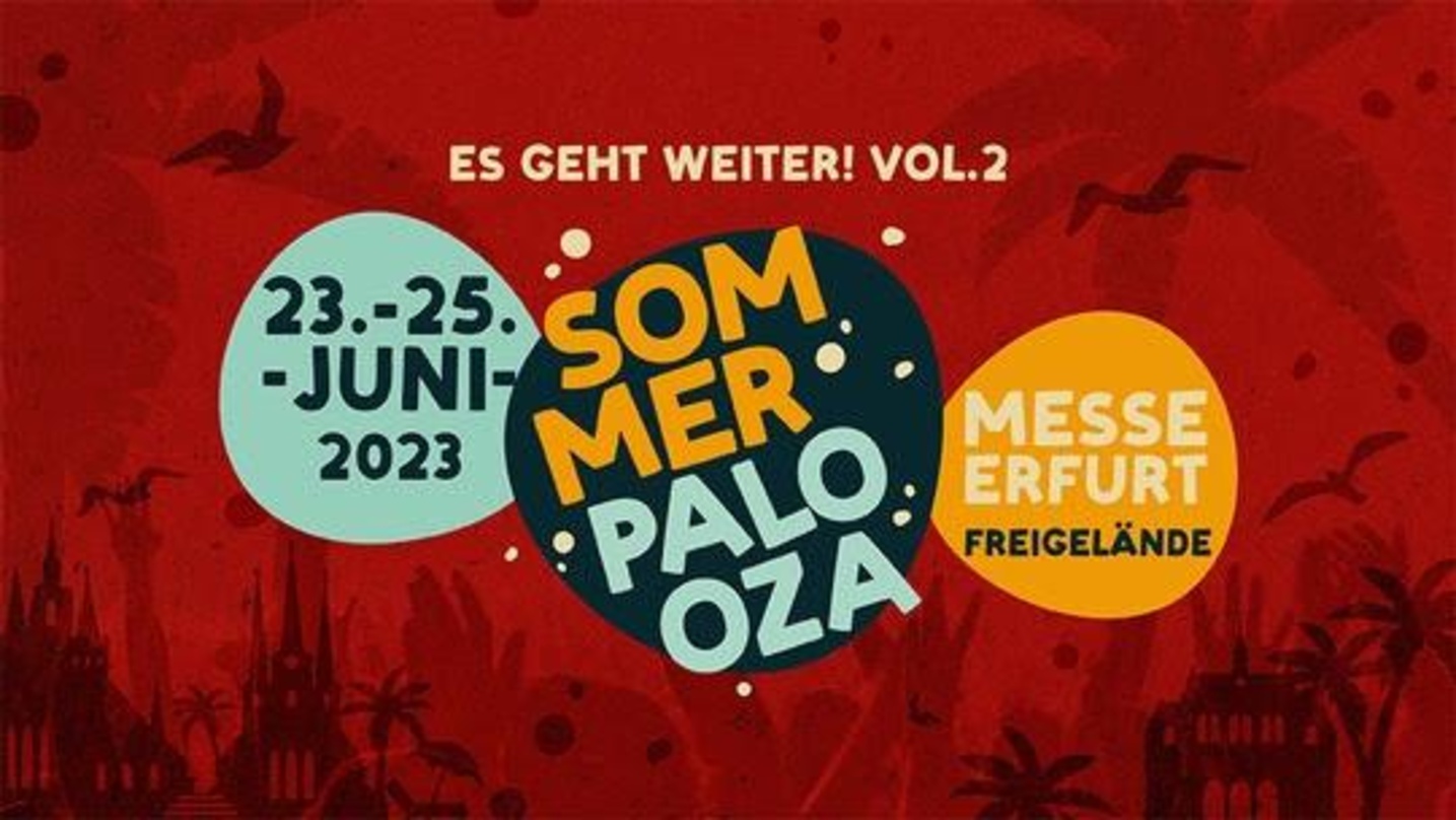 Bekommt 2023 eine Fortsetzung: das SommerPalooza-Festival in Erfurt