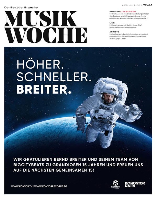 Die E-Paper-Ausgabe von MusikWoche Vol. 14 2019