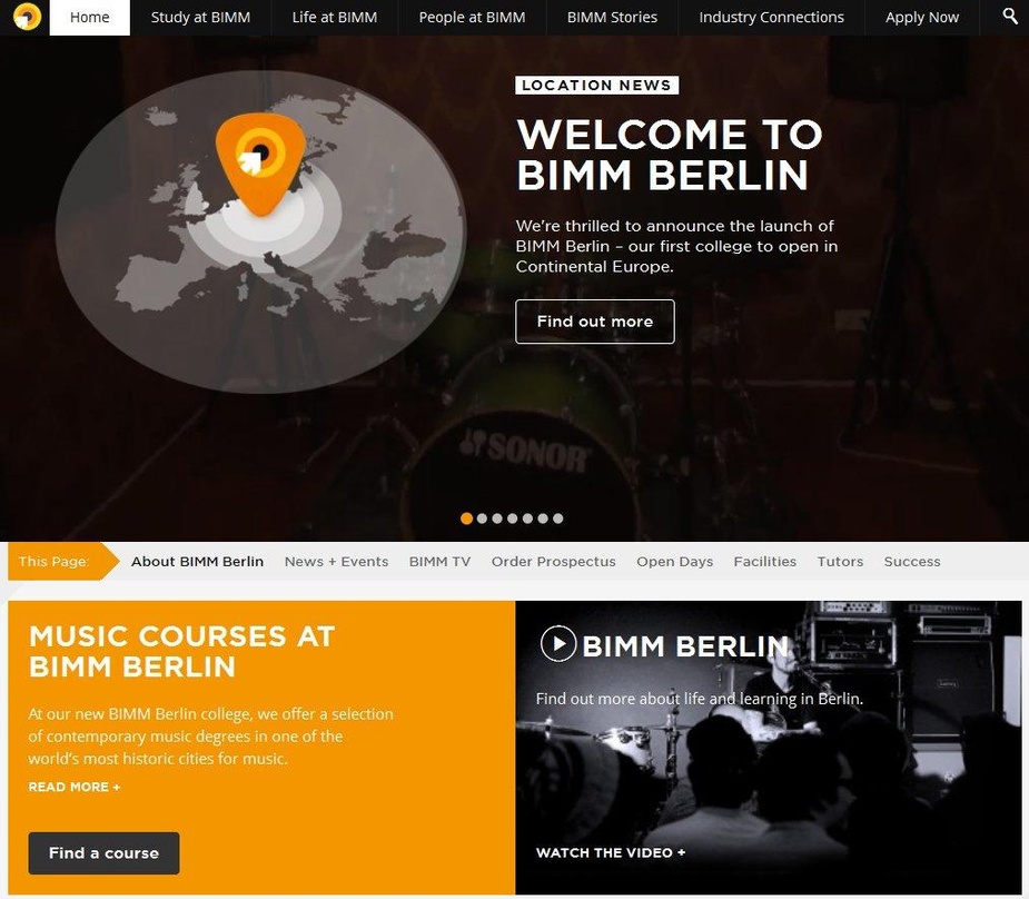 Neuer Ableger: Die private Musikhochschule BIMM kommt nach Berlin