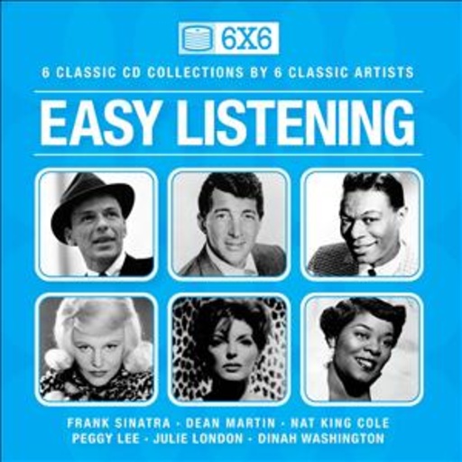 6×6 – Easy Listening (Sinatra/Martin/Cole/Lee/Washington/London)