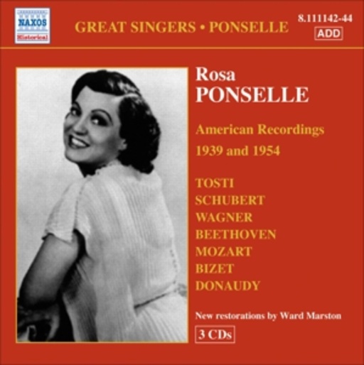 Rosa Ponselle – American Recordings 1939 & 1954 (Great Singers)