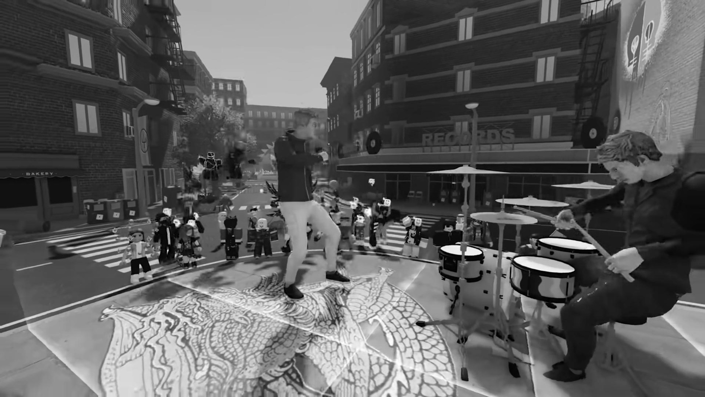 Gaben ein virtuelles Konzert bei Roblox: Twenty One Pilots