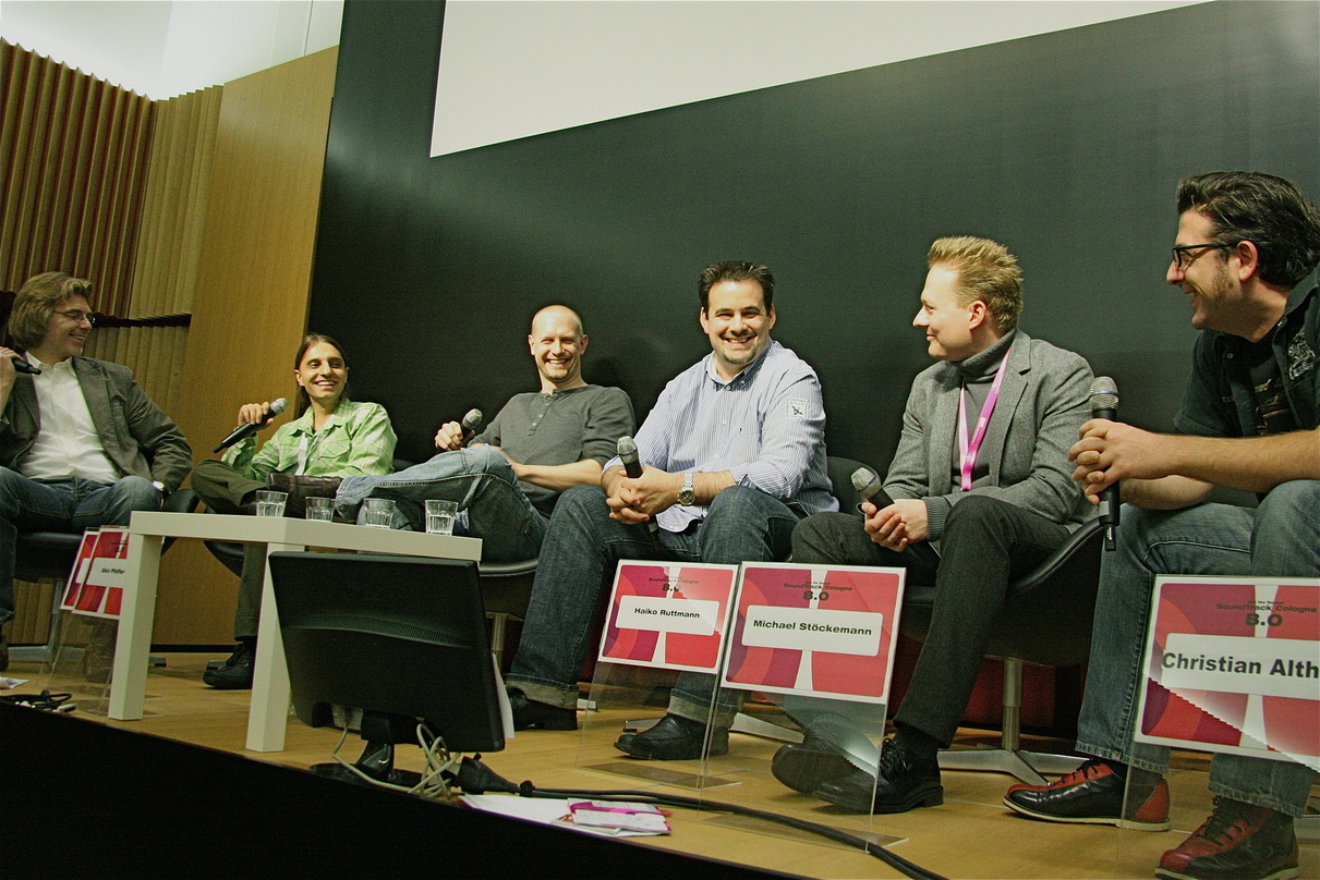 Tauschten Erfahrungen aus (von links): Helge Borgarts, Borislav Slavov, Alex Pfeffer, Haiko Ruttmann, Michael Stöckemann, Christian Althaus