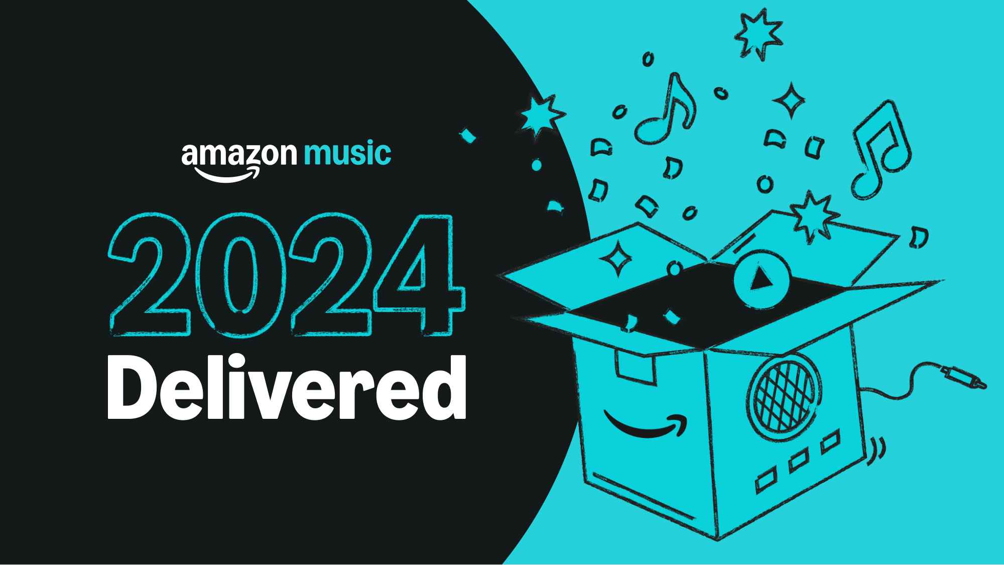 Der Amazon-Music-Jahresrückblick: "Delivered".