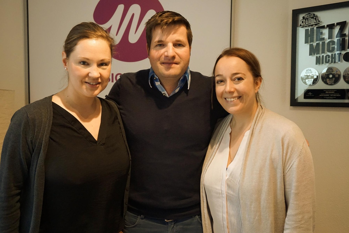 Arbeiten nun zusammen bei Musicstarter (von links): Sabine Schönbeck, Jörg Koshorst und Caroline Schmitz