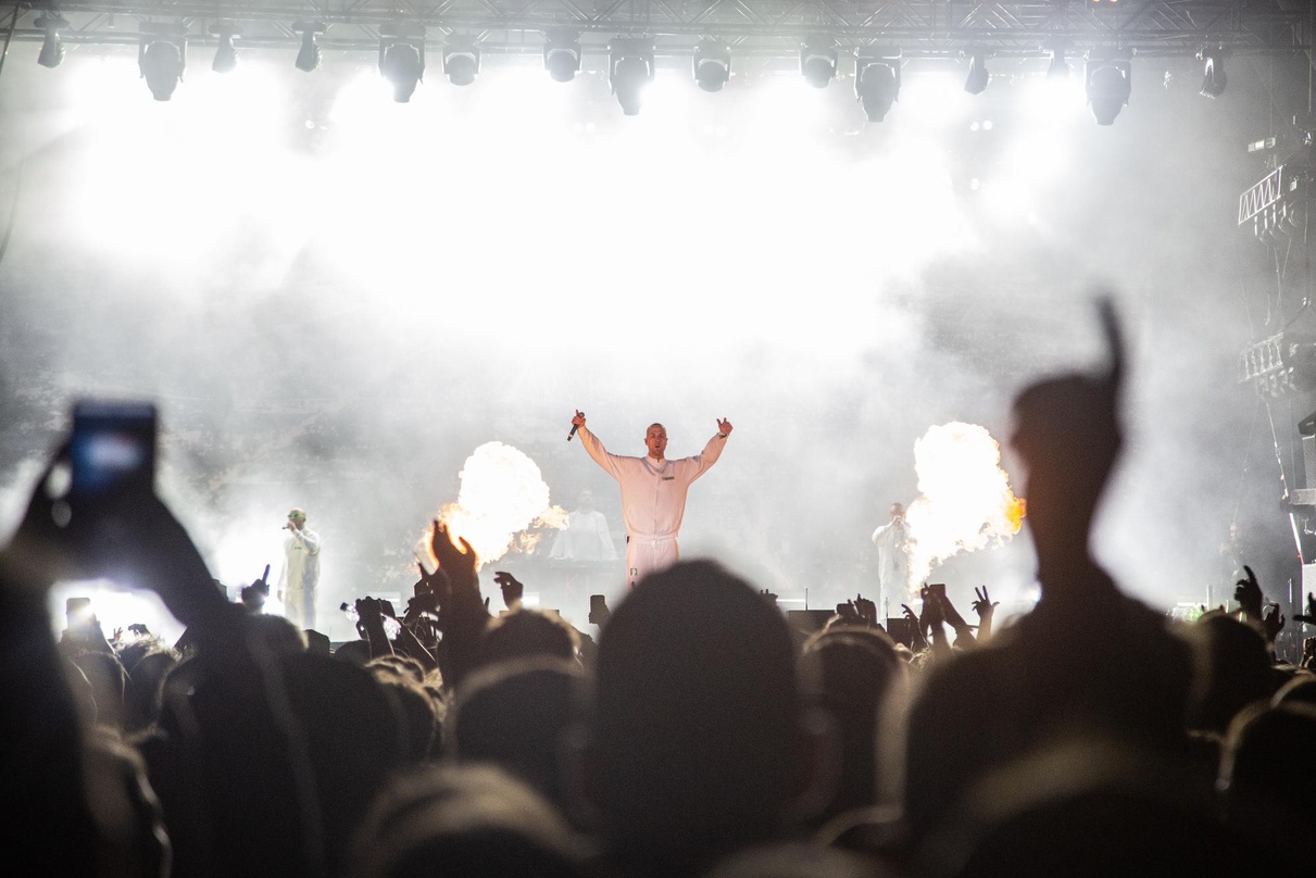 Waren einer der Headliner beim Freiburger Heroes Festival: K.I.Z.