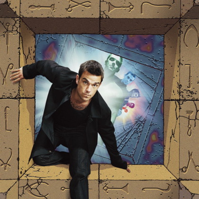 Springt aufs Handydisplay: Robbie Williams