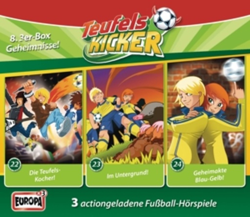 Die Teufelskicker – Die 8. Teufelskicker-Box (Folgen 22-24)
