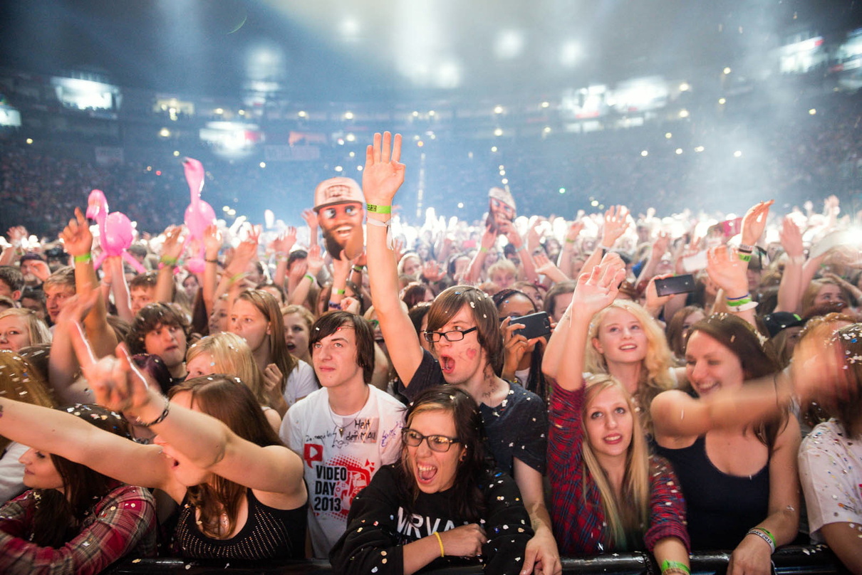 Immer noch Publikumsmagnet: Die VideoDays in Köln, hier 2013