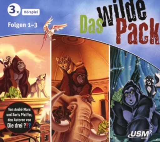 Diverse – Das wilde Pack Hörbox: Folgen 1-3