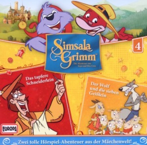 Diverse – Simsala Grimm (4) - Das tapfere Schneiderlein/Der Wolf und die sieben Geißlein