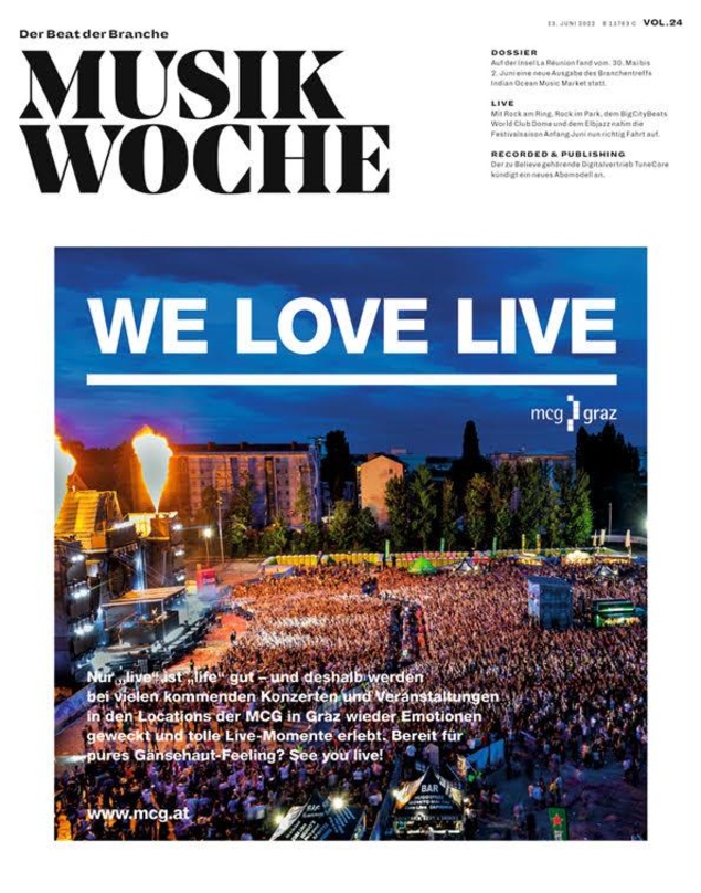 Die E-Paper-Ausgabe von MusikWoche Vol. 24 2022