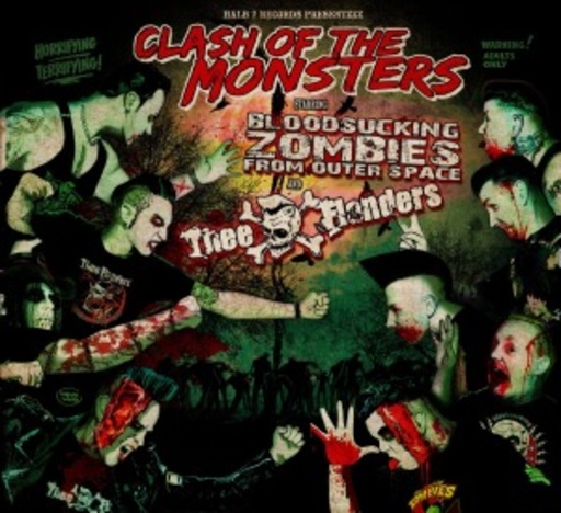 Thee Flanders/Bloodsucking Zombies – Clash Of The Monsters