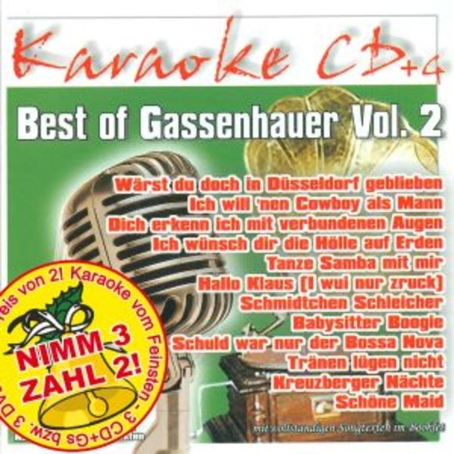 Diverse – Best Of Gassenhauer Vol. 2 - Karaoke