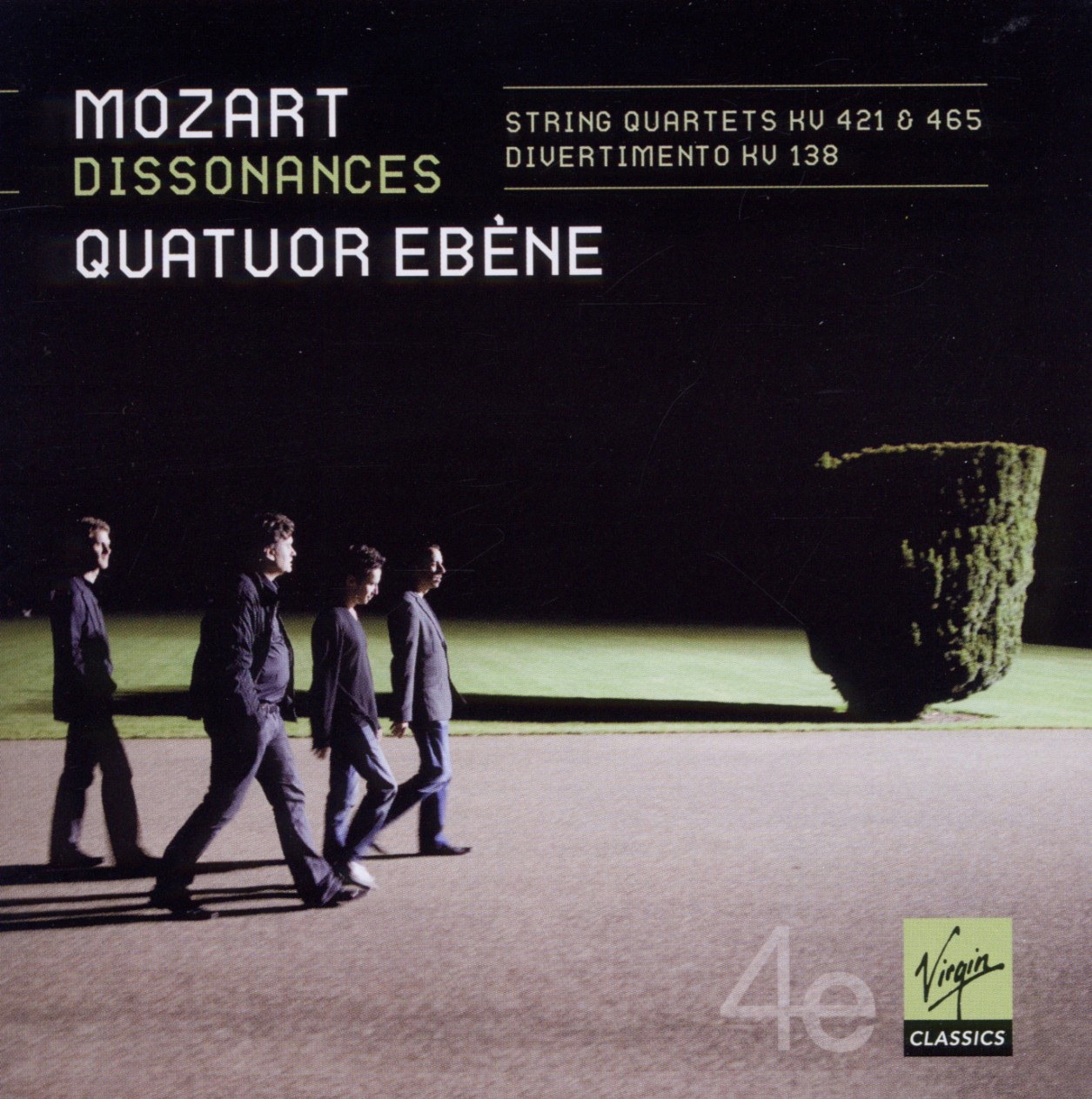 Quatuor Ebène – Mozart Dissonances