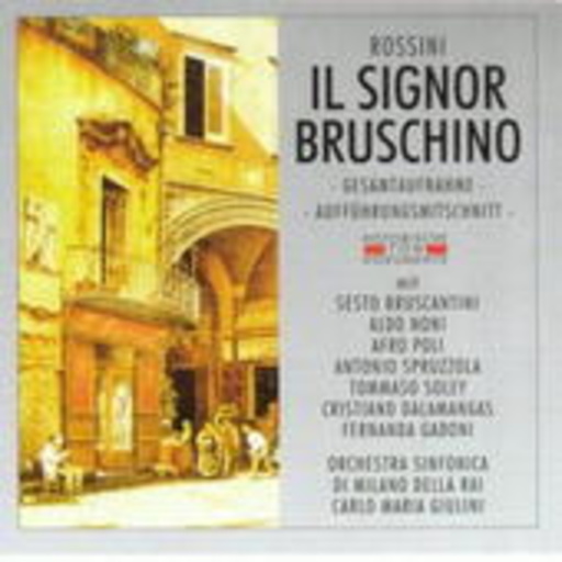 Carlo Maria Giulini – Il Signor Bruschino (GA 1951 aus Mailand)