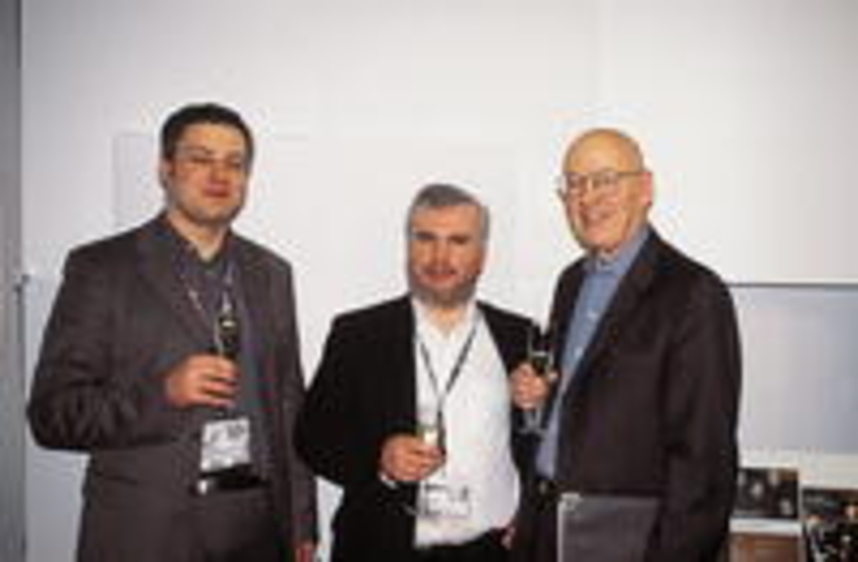 Kooperationspartner (v.l.n.r.): Matthias Brixel (eMusici), James Brown (IAMA) und Pieter Alferink (AEAA)
