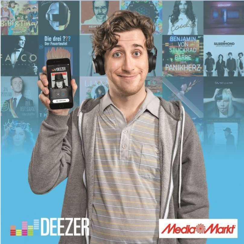 Gibt es ab sofort bei MediaMarkt und Saturn in Österreich: Deezer