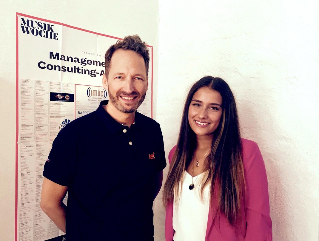 Arbeiten nun miteinander: Steffen Harning (MCP) und Janina Bey