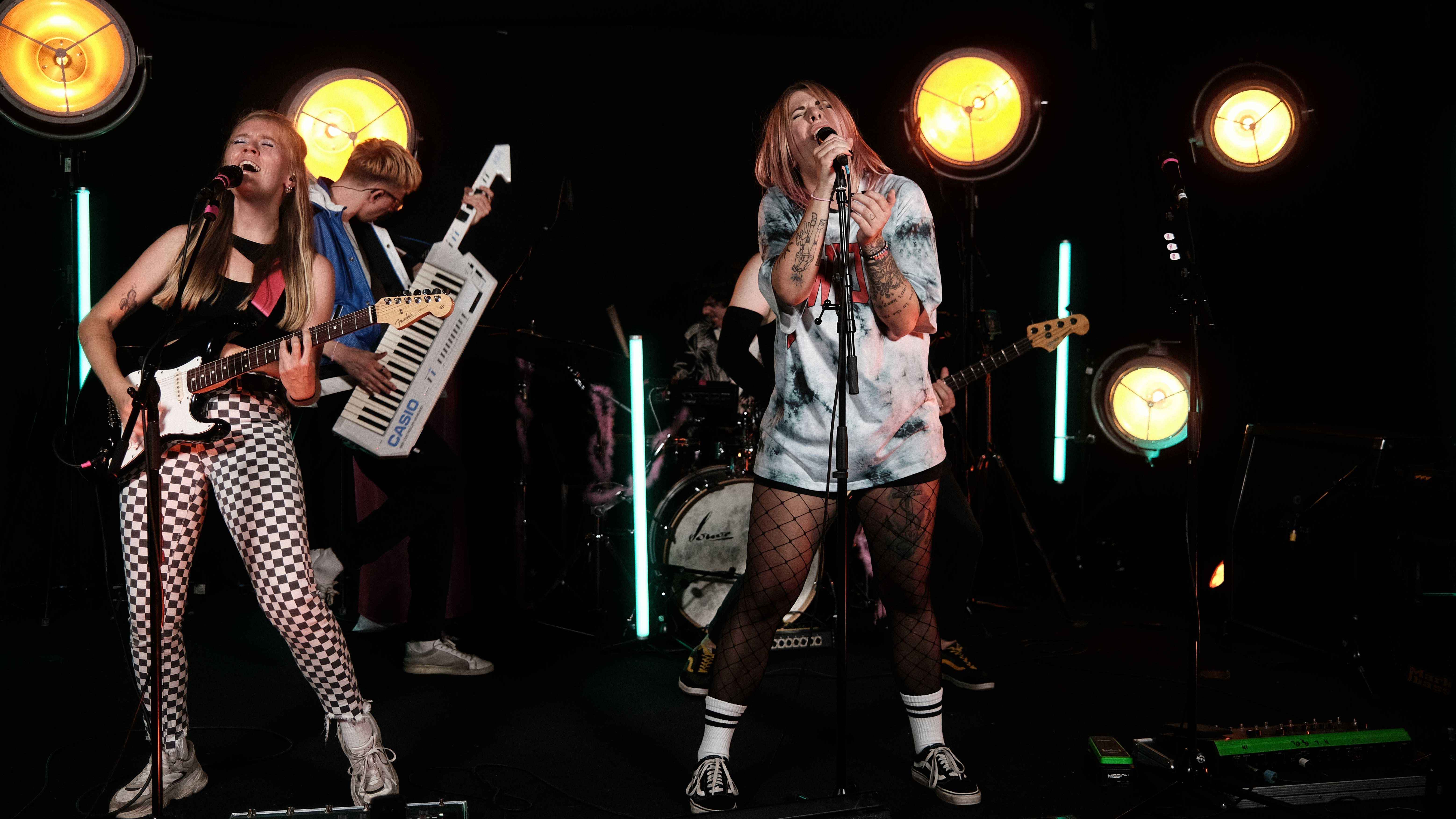 Behauptete sich im Panikpreis-Finale: die Rockgruppe Tyna.