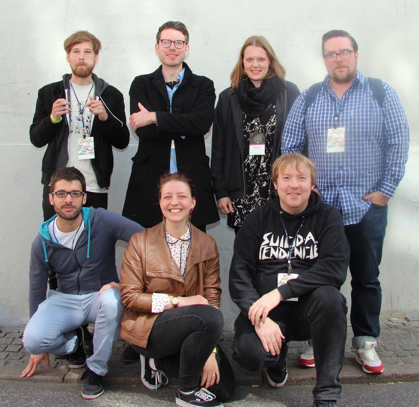 Arbeiten 2015 für Roskilde: das Team von Factory 92, hier 2014 beim dänischen Spot Festival