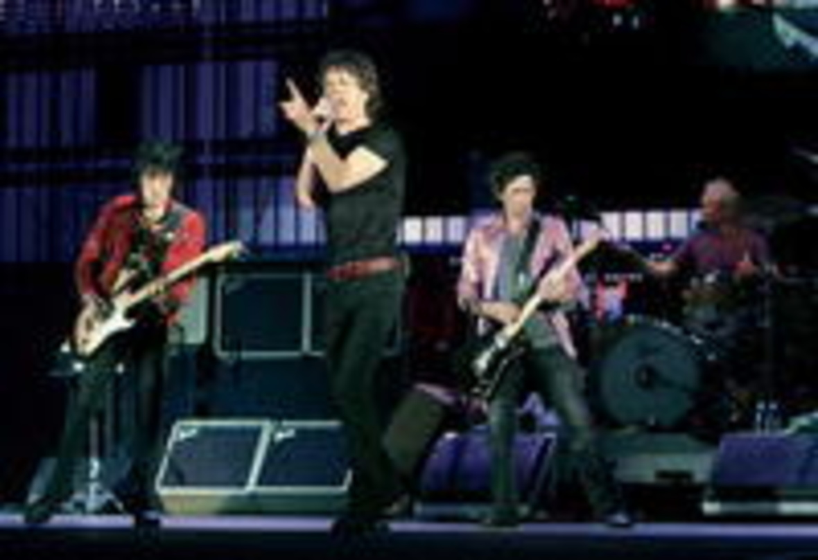 Zogen die Massen auf ihre Konzerte: die Rolling Stones