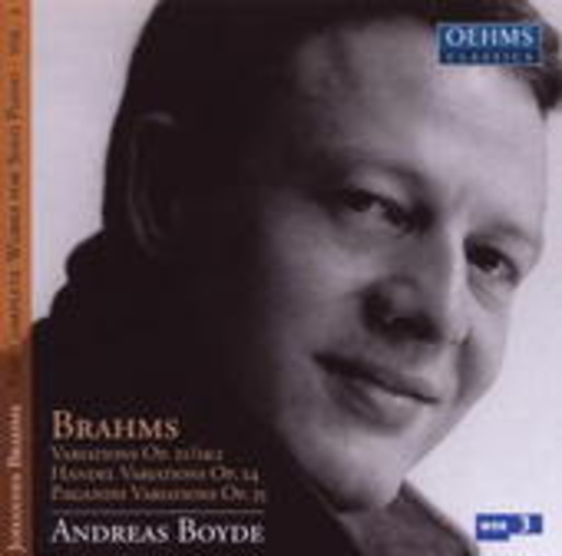 Abdreas Boyde – Variations Op.21/Händel Variations Op.24/Paganini Variations Op.35