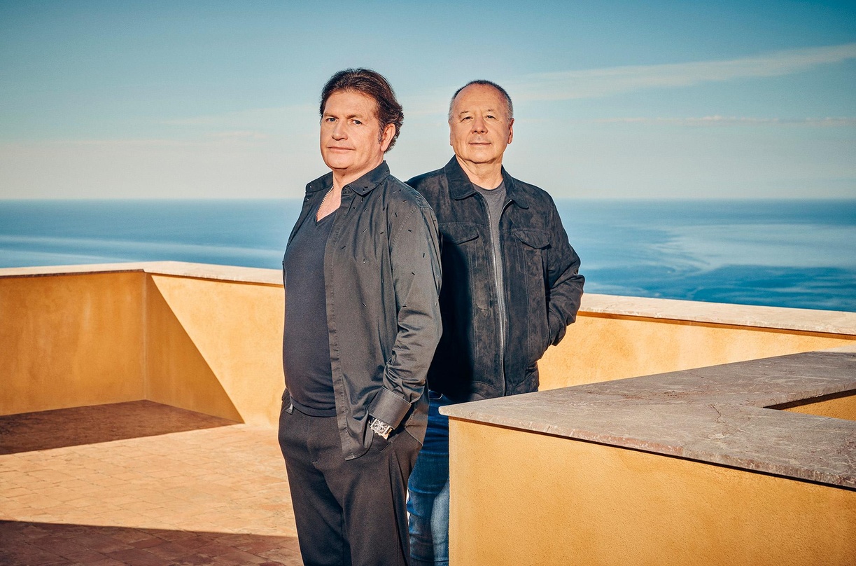 Veräußern ein Rechtepaket an BMG: die Simple Minds Charlie Burchill (links) und Jim Kerr
