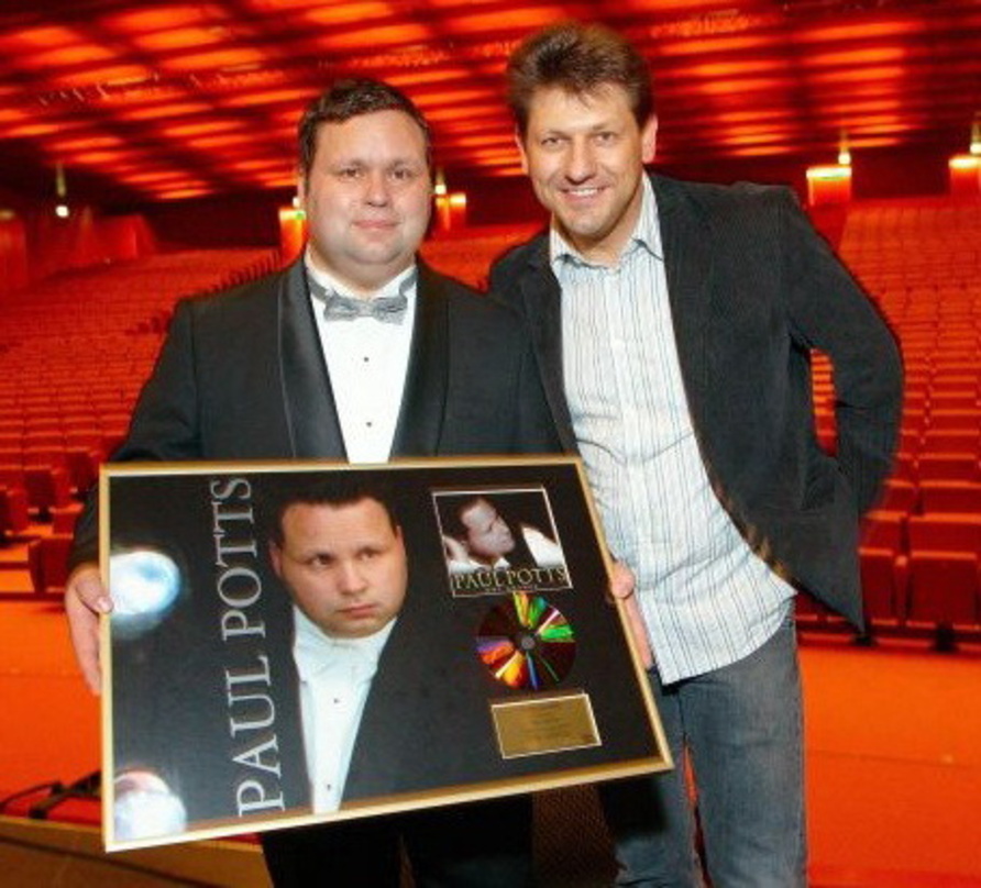 Brachten goldenen Glanz in die Wiener Stadthalle: Paul Potts (l.) und Andreas Poglitsch