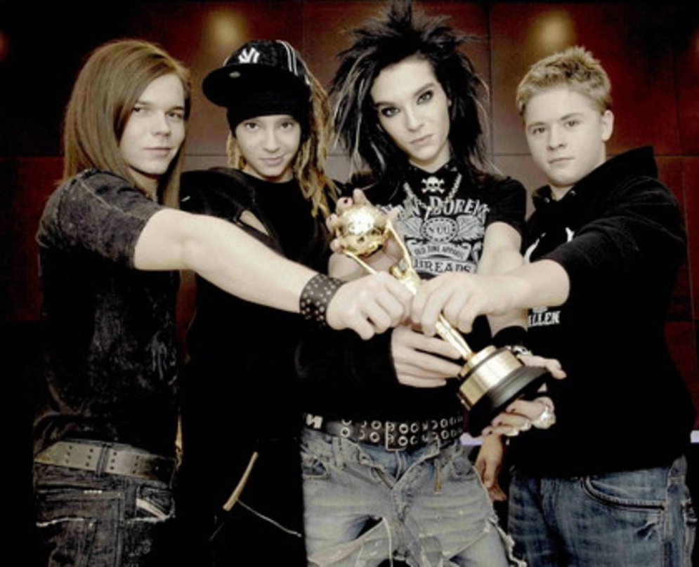 6daa10315174585042689e5c0f202dd1d3f9bbe9e551a2df3d2cbc1d1b5c033d Präsentieren Award: Tokio Hotel