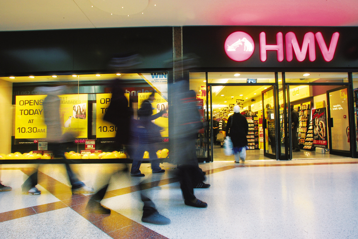 Hilco übernimmt HMV: 141 Shops und zusammen rund 2500 Jobs sollen erhalten bleiben