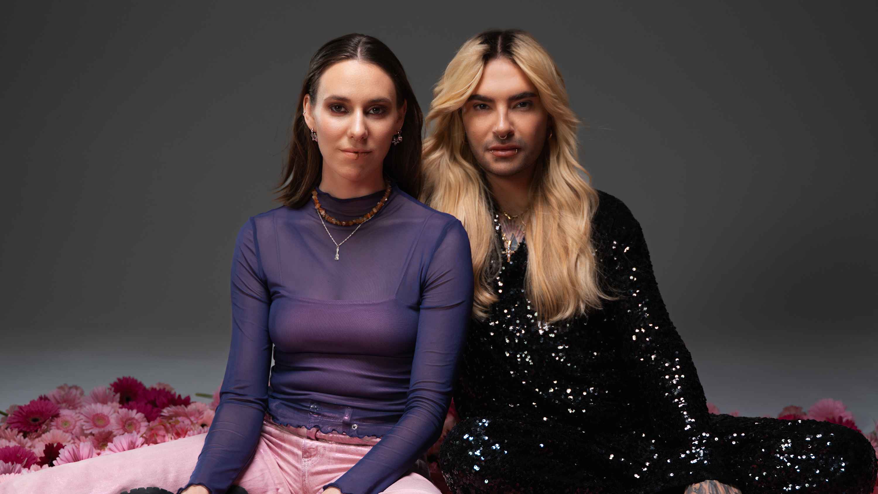 Arbeiteten für einen Teil des "Momo"-Soudtracks zusammen: Malou Lovis (links) und Bill Kaulitz.
