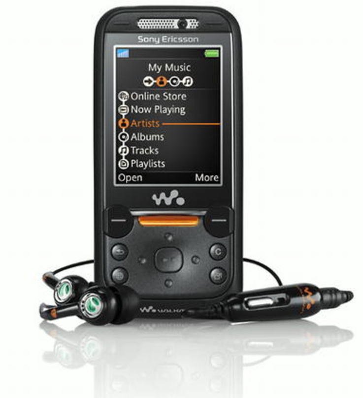 Das W850i spielt eAAC-Dateien ab