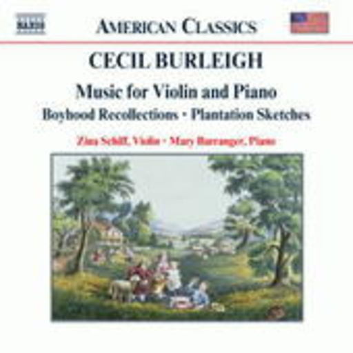 Mary Barranger/Zina Schiff – Music For Violin And Piano (American Classics)