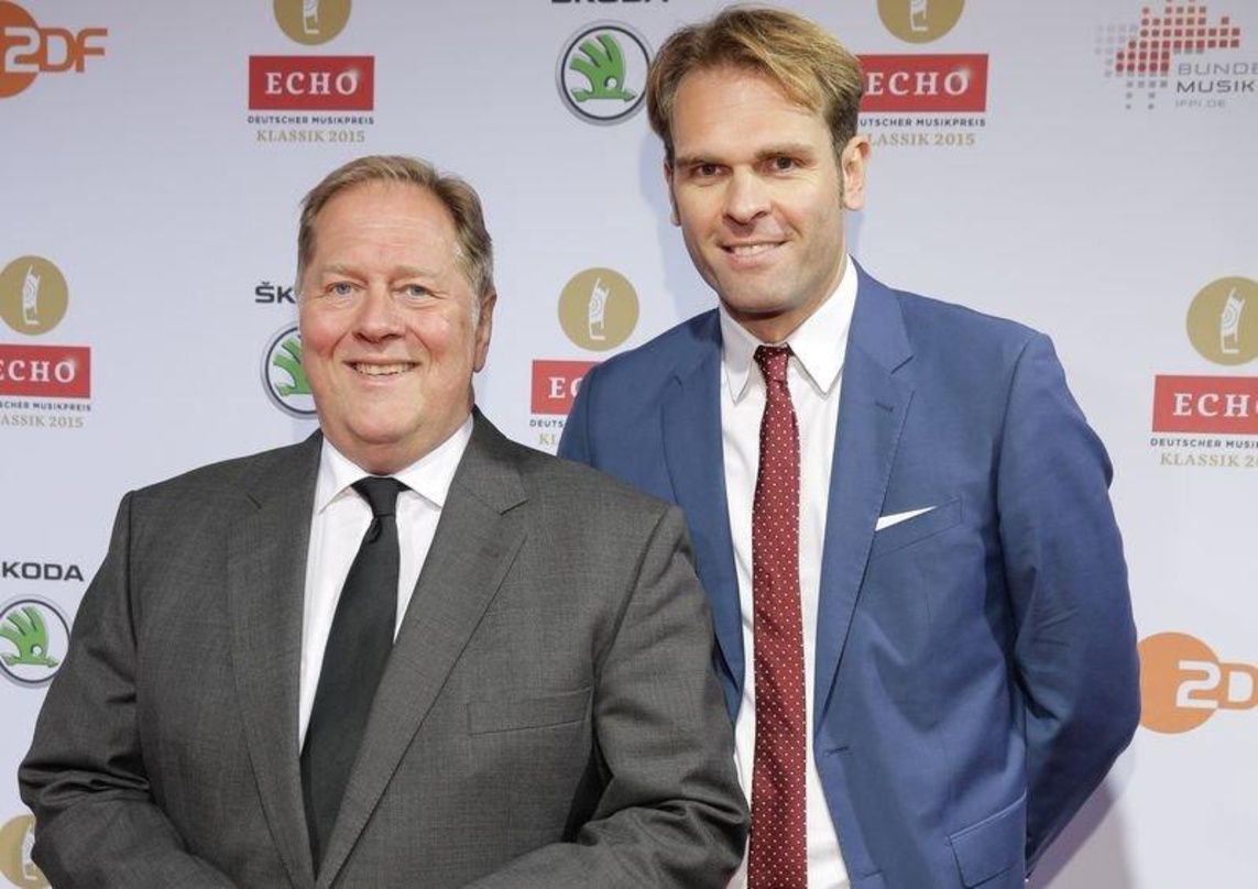 Sieht es als erfreuliche Entwicklung, "dass auch die Klassik in der digitalen Welt ankommt": Der BVMI-Geschäftsführer Florian Drücke (rechts), hier mit dem Vorstandsvorsitzenden Dieter Gor...