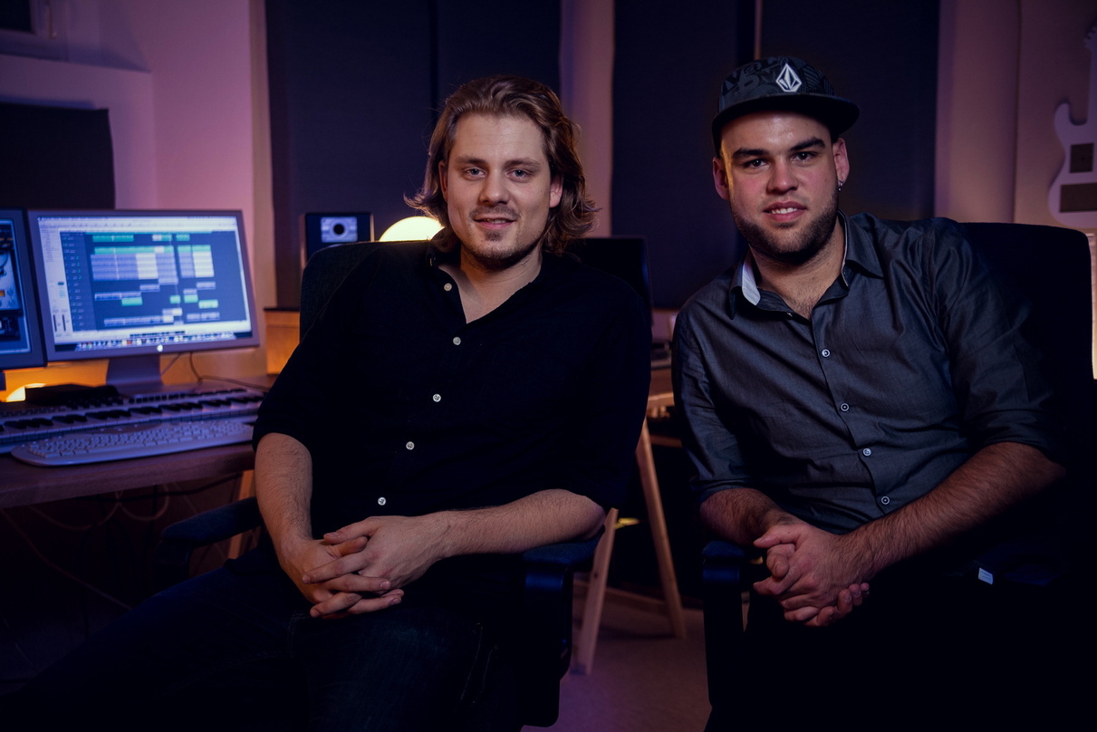 Haben bei Macheete angedockt: Nils Kühme und Christoph Reuß alias RecTune